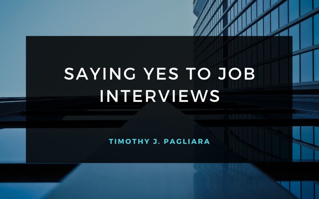 Saying Yes to Job Interviews